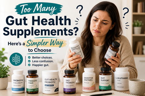 Too Many Gut Health Supplements? Start by Choosing the Right Category