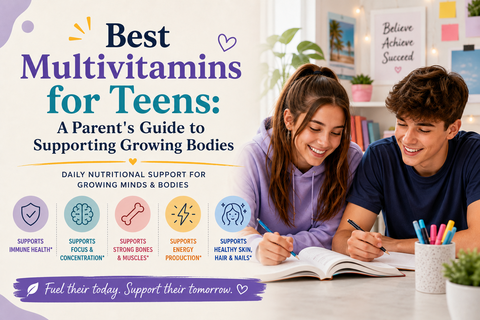 Best Multivitamins for Teens: A Parent's Guide to Supporting Growing Bodies