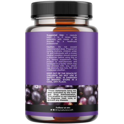 Weight Loss Supplement | Acai Berry Supplement | Nature's Craft