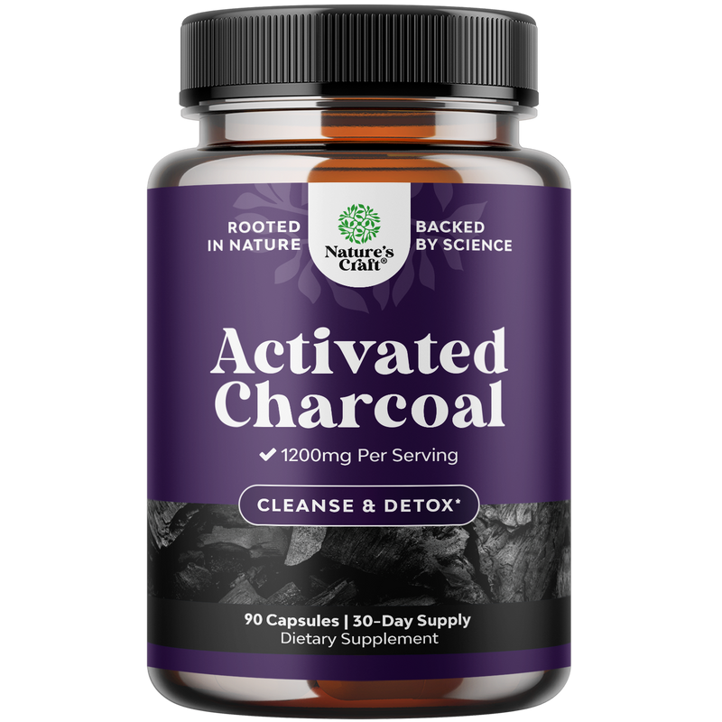 Activated Charcoal 1200mg per serving