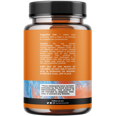 Super B Complex - 100 Tablets - Nature's Craft
