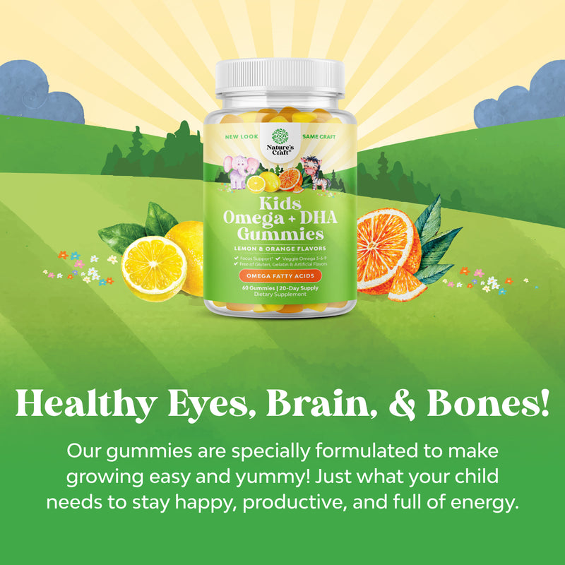 Kids Omega + DHA Gummies