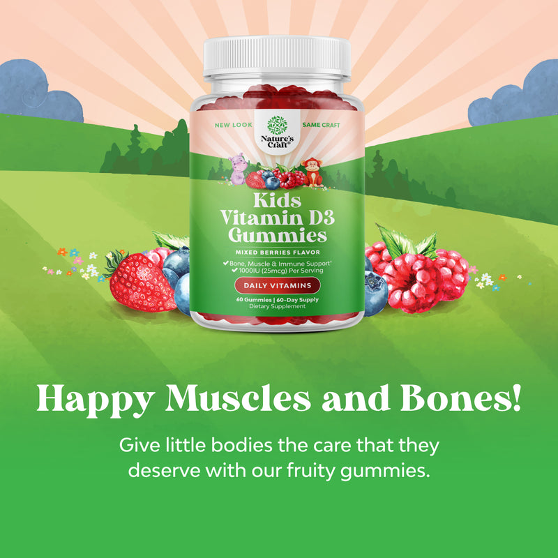 Kids Vitamin D3 Gummies