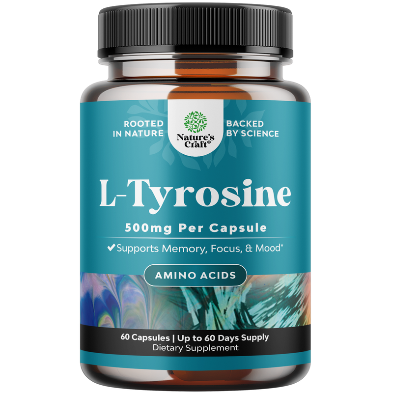 L-Tyrosine 500mg per serving