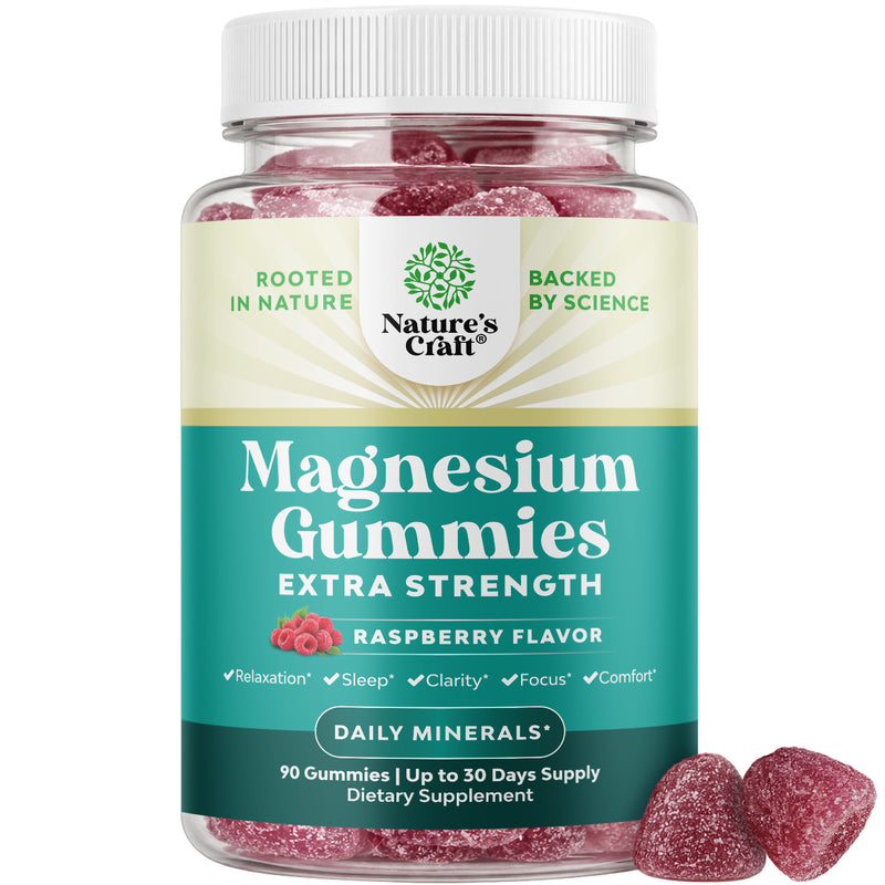 Magnesium Gummies 255mg Per Serving