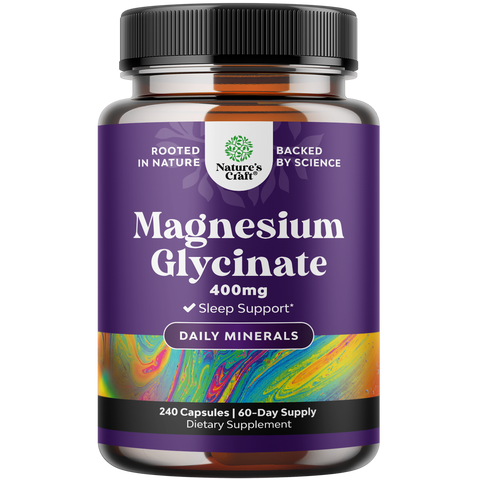 Magnesium Glycinate 400mg per serving