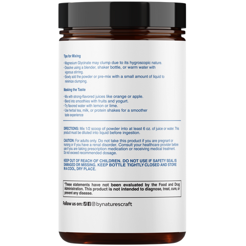 Nature's Craft Basics - Magnesium Glycinate Powder