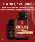 N.O. Rush - 60 Capsules - Nature's Craft