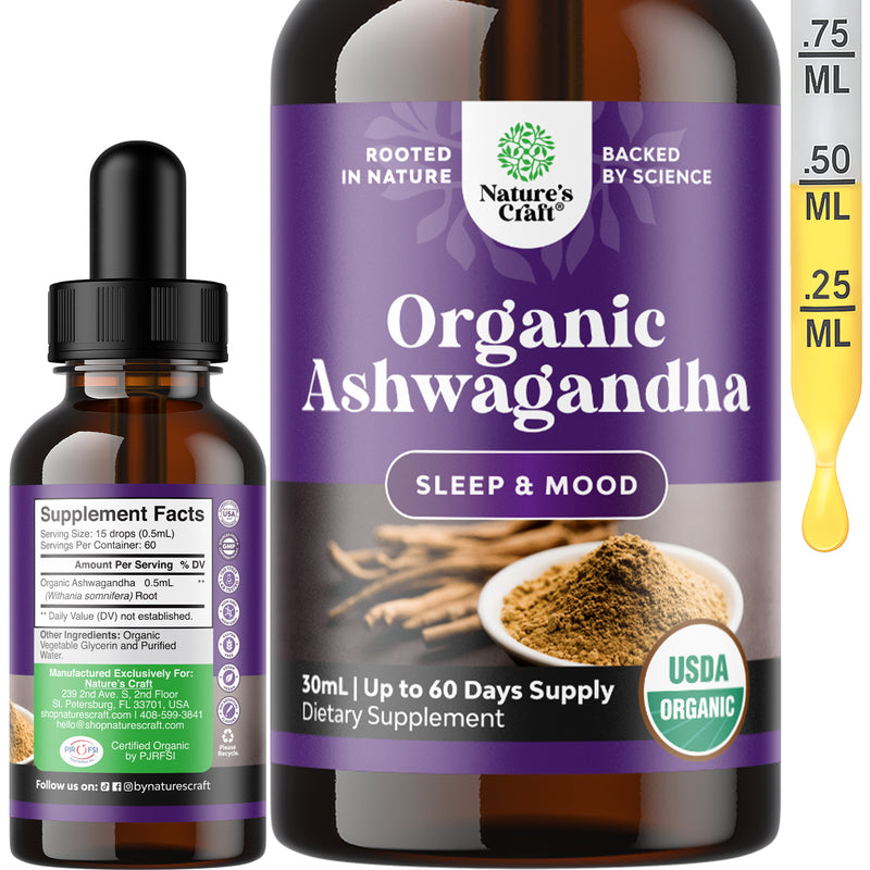 Organic Ashwagandha Drops