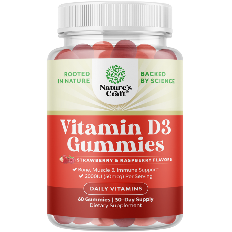 Vitamin D3 Gummies 2000IU per serving