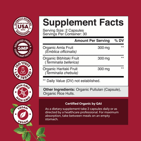Organic Triphala