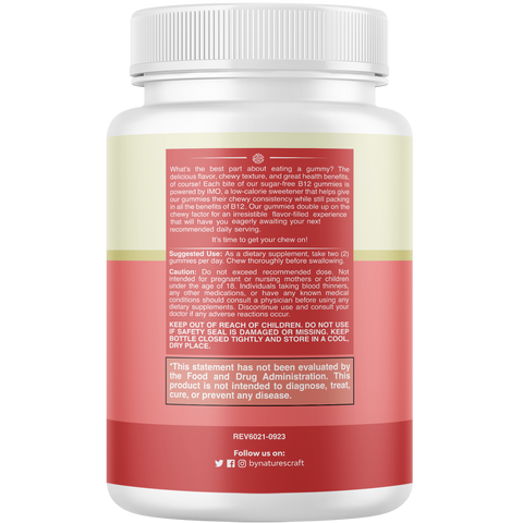 B12 Vitamin Gummies | B12 Gummies Supplements | Nature's Craft