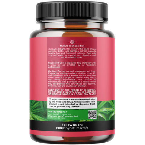 Women's Saw Palmetto 500mg