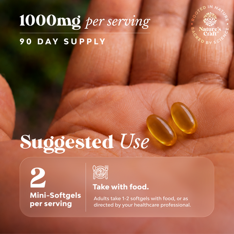Cod Liver Oil 1000mg per serving