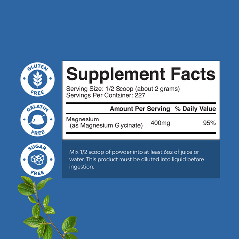 Nature's Craft Basics - Magnesium Glycinate Powder