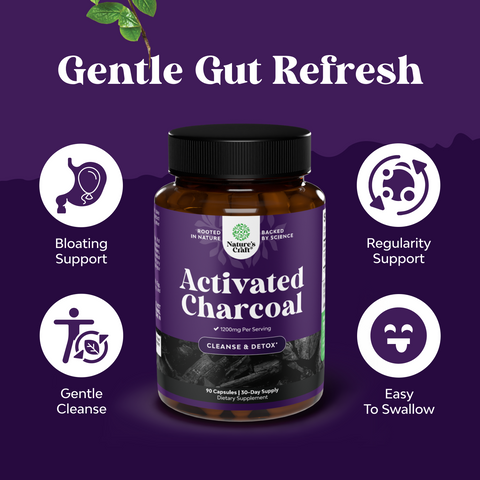 Activated Charcoal 1200mg per serving