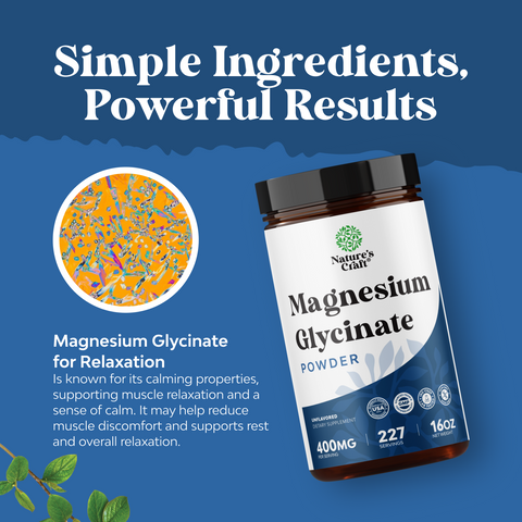 Nature's Craft Basics - Magnesium Glycinate Powder