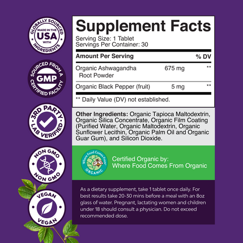 Organic Ashwagandha