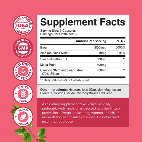 Women's Saw Palmetto 500mg