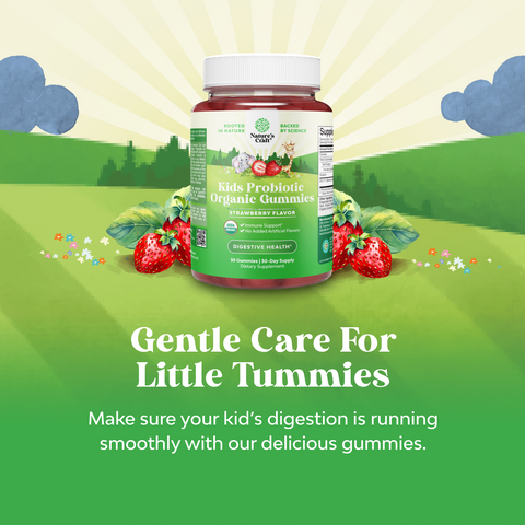 Kids Probiotic Organic Gummies