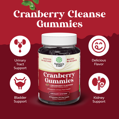 Cranberry Gummies 500mg per serving