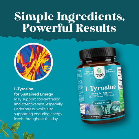 L-Tyrosine 500mg per serving