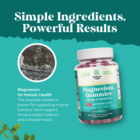 Magnesium Gummies 255mg Per Serving