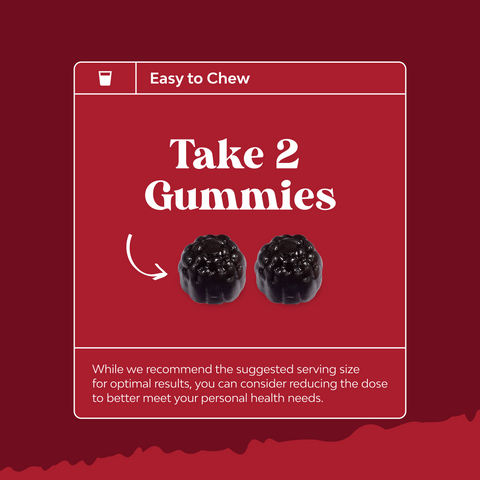 Cranberry Gummies 500mg per serving