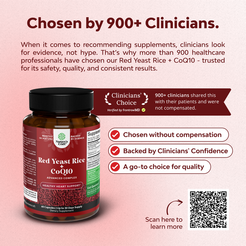 Red Yeast Rice + CoQ10 1200mg per serving