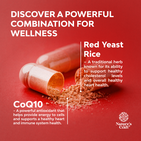 Red Yeast Rice + CoQ10 1200mg per serving